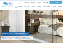 Tablet Screenshot of fliesen-naegeler.de